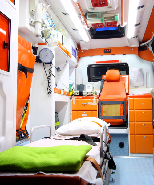 Photo d'une ambulance à Narbonne